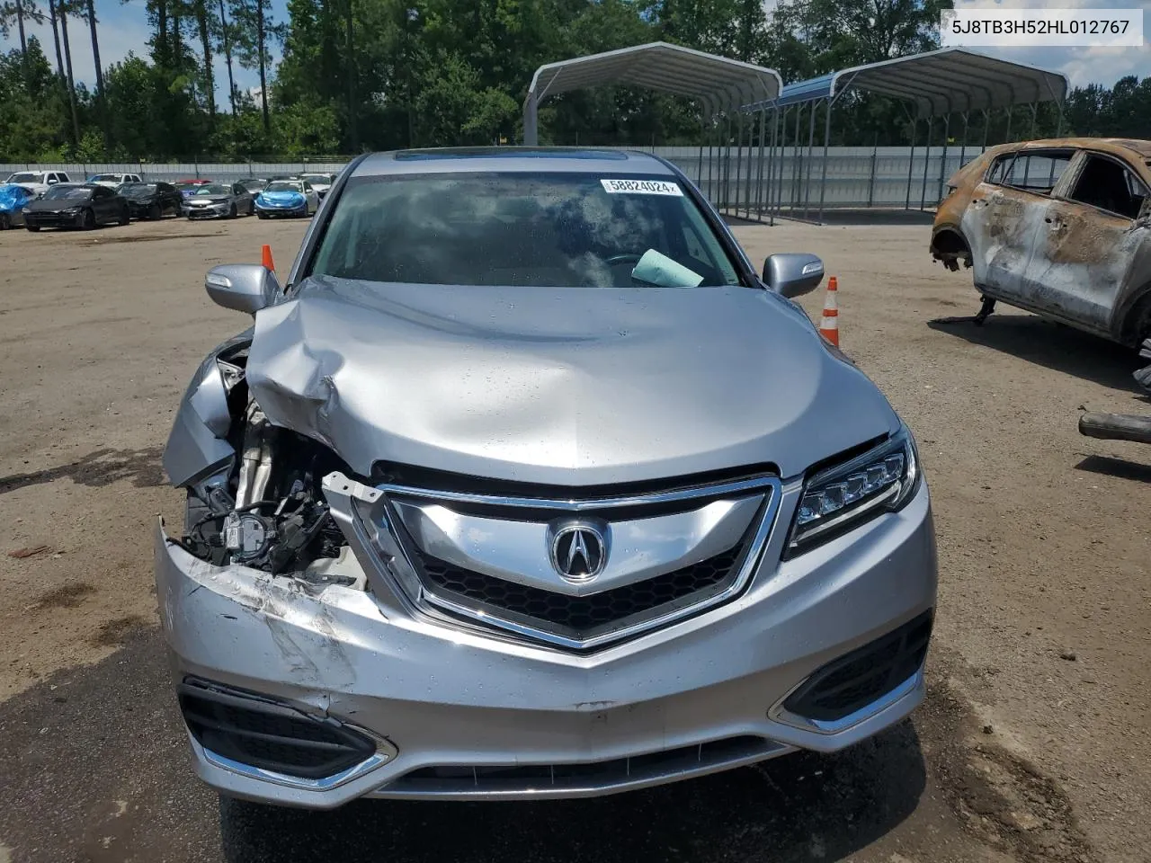 2023 Acura Rdx Technology VIN: 5J8TB3H52HL012767 Lot: 58824024