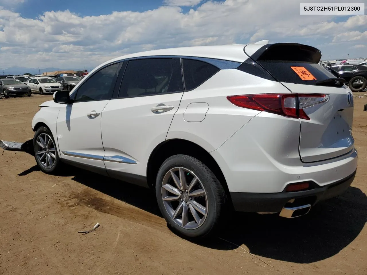 2023 Acura Rdx Technology VIN: 5J8TC2H51PL012300 Lot: 60448744