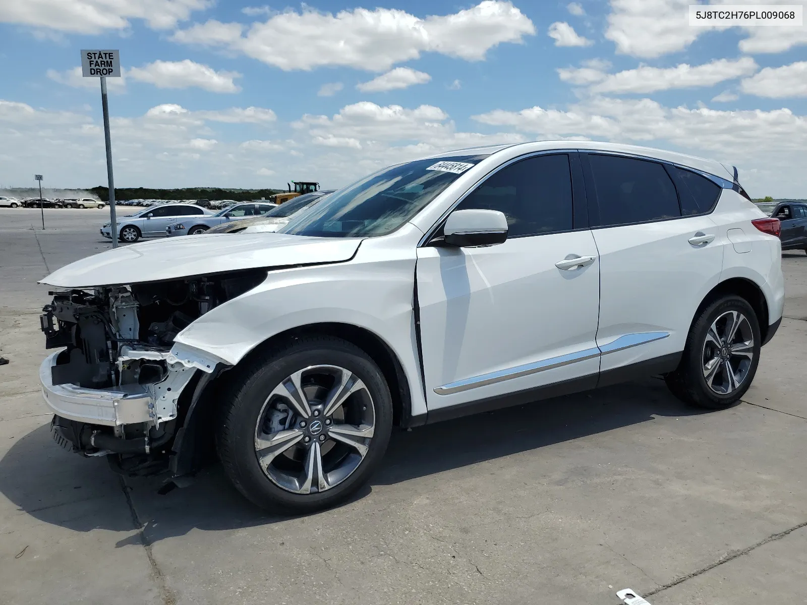 2023 Acura Rdx Advance VIN: 5J8TC2H76PL009068 Lot: 64445814