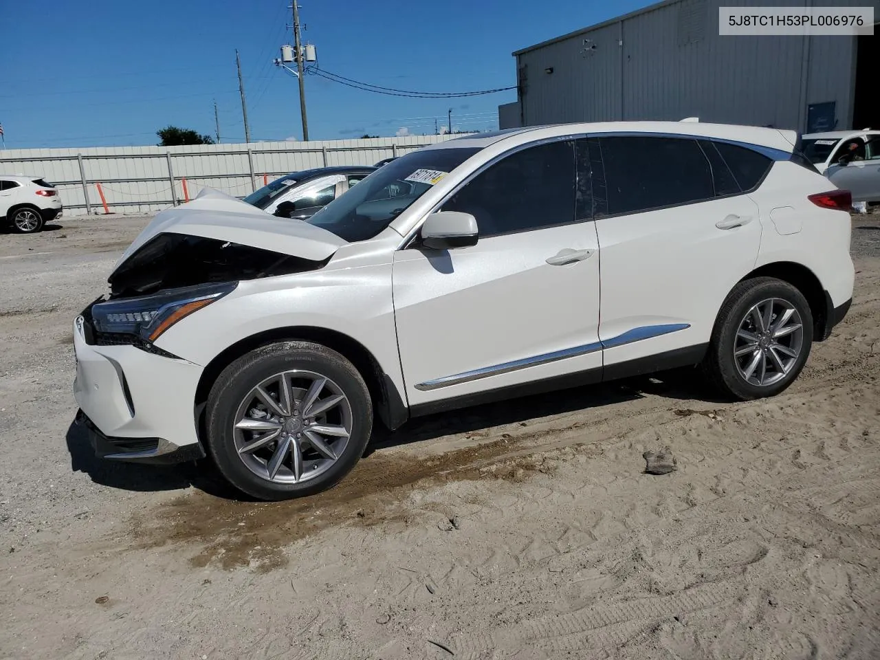 2023 Acura Rdx Technology VIN: 5J8TC1H53PL006976 Lot: 69711814