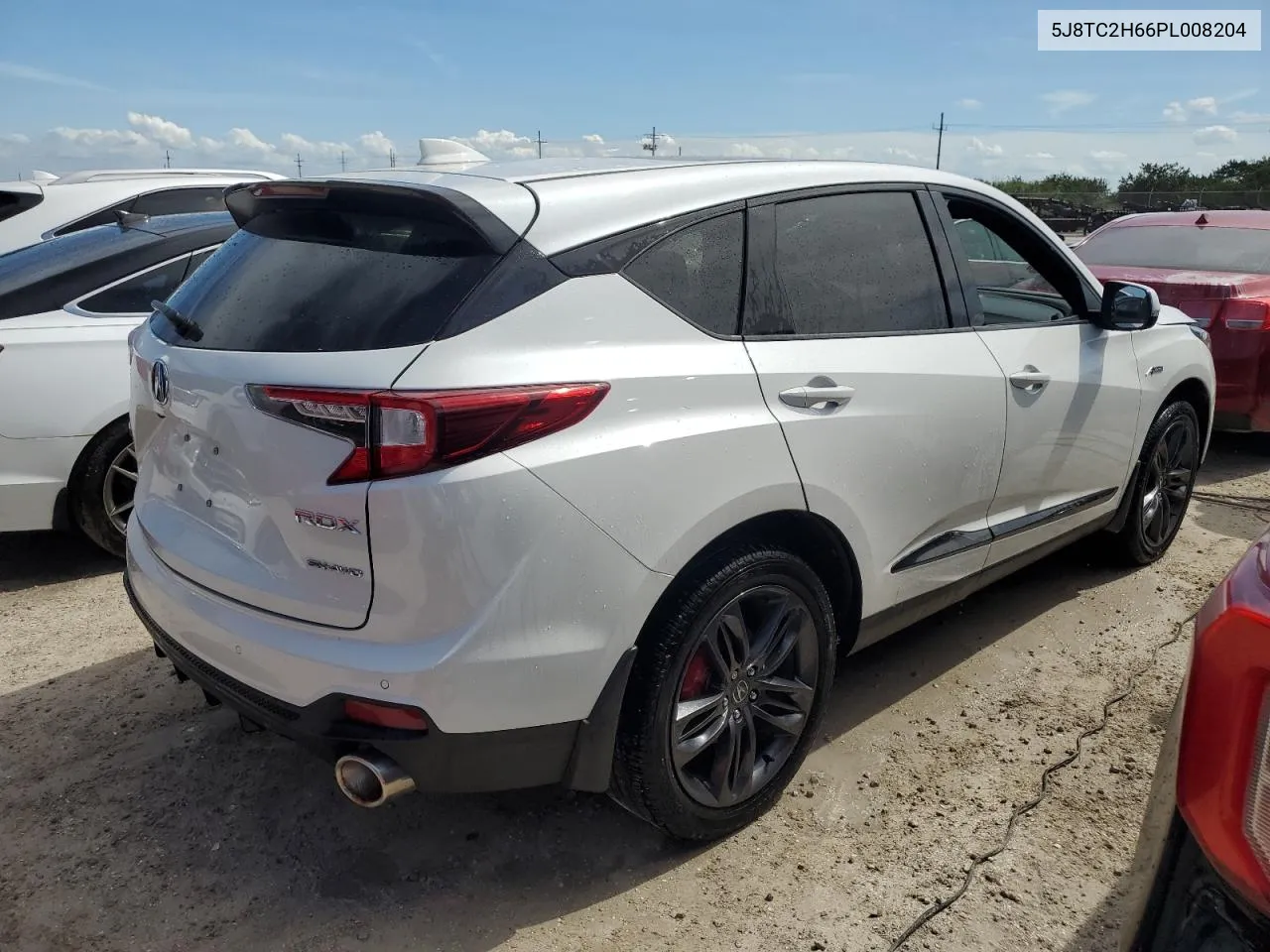 2023 Acura Rdx A-Spec VIN: 5J8TC2H66PL008204 Lot: 74200754