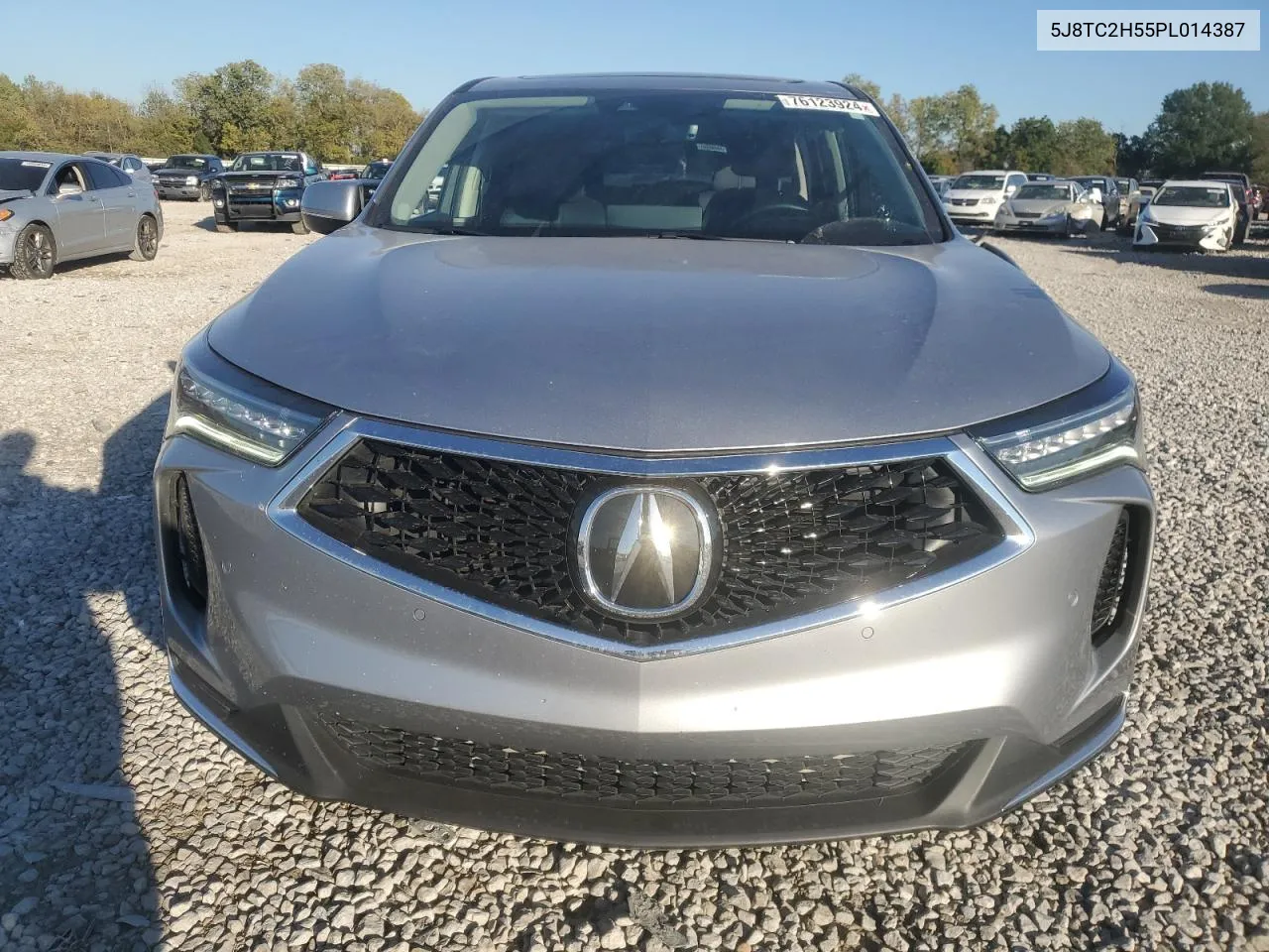 2023 Acura Rdx Technology VIN: 5J8TC2H55PL014387 Lot: 76123924