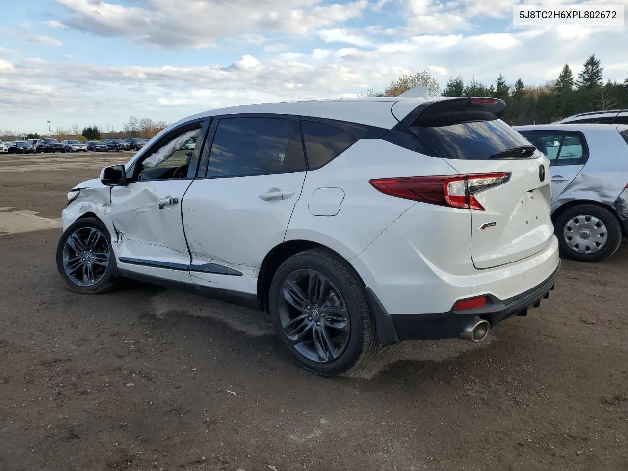 2023 Acura Rdx A-Spec VIN: 5J8TC2H6XPL802672 Lot: 78128184