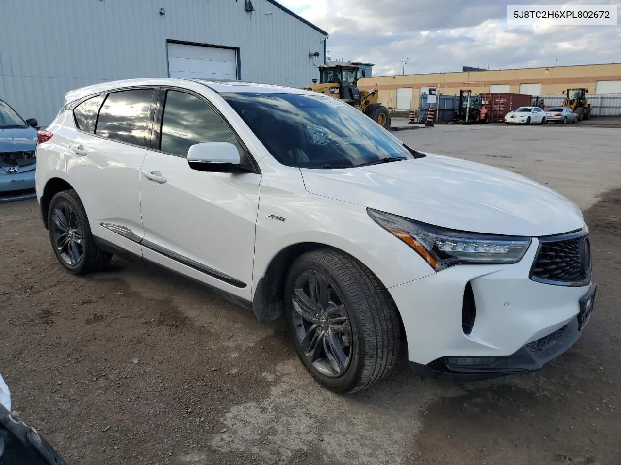 2023 Acura Rdx A-Spec VIN: 5J8TC2H6XPL802672 Lot: 78128184