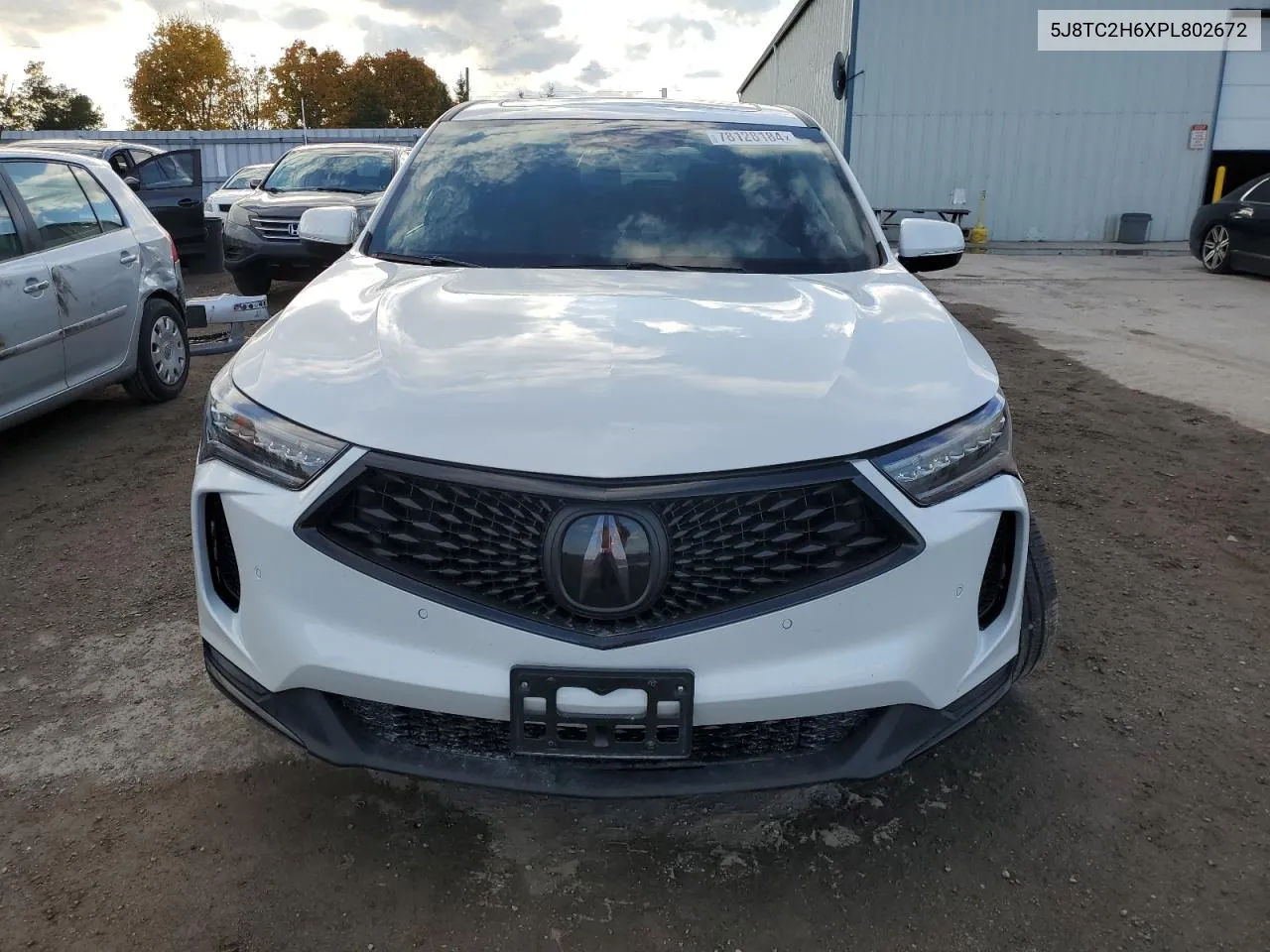 2023 Acura Rdx A-Spec VIN: 5J8TC2H6XPL802672 Lot: 78128184