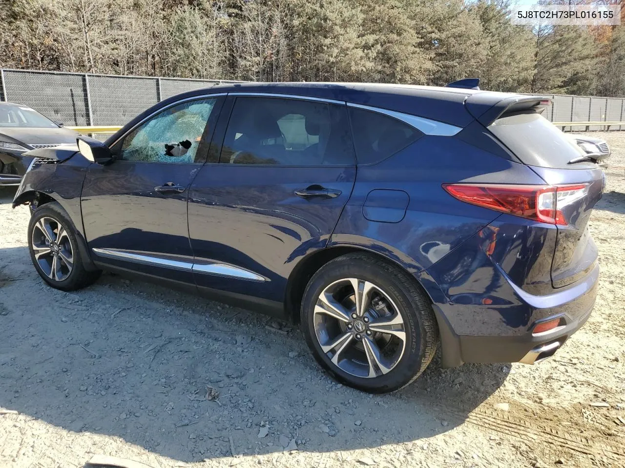 2023 Acura Rdx Advance VIN: 5J8TC2H73PL016155 Lot: 79388854