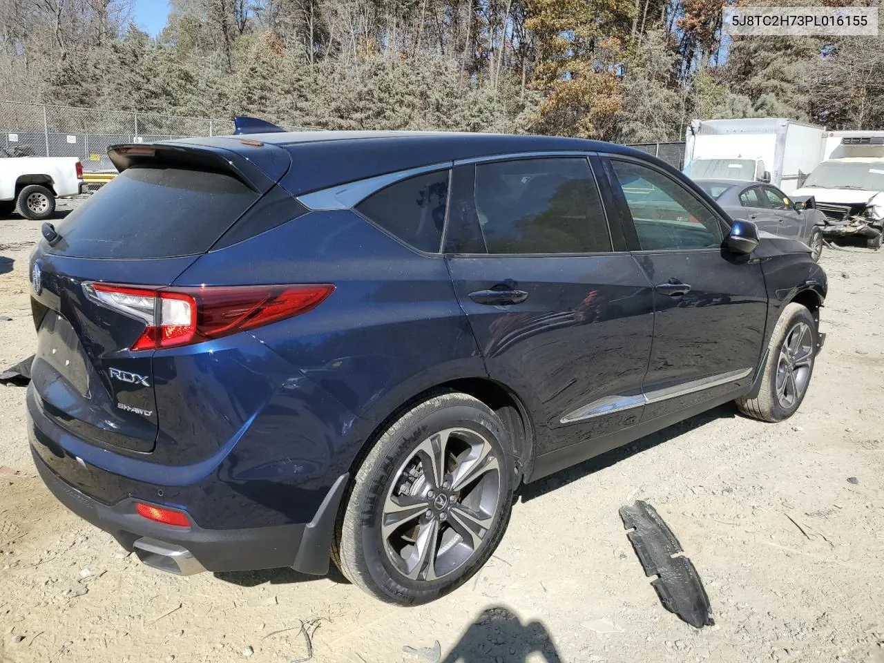 2023 Acura Rdx Advance VIN: 5J8TC2H73PL016155 Lot: 79388854