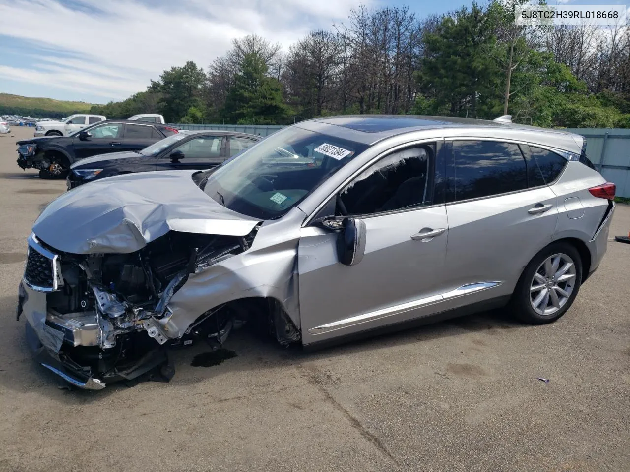 2024 Acura Rdx VIN: 5J8TC2H39RL018668 Lot: 58021394