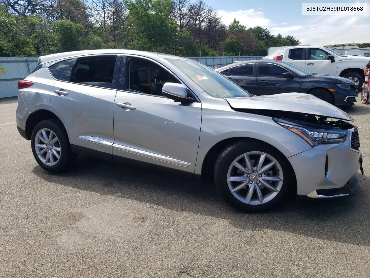 2024 Acura Rdx VIN: 5J8TC2H39RL018668 Lot: 58021394