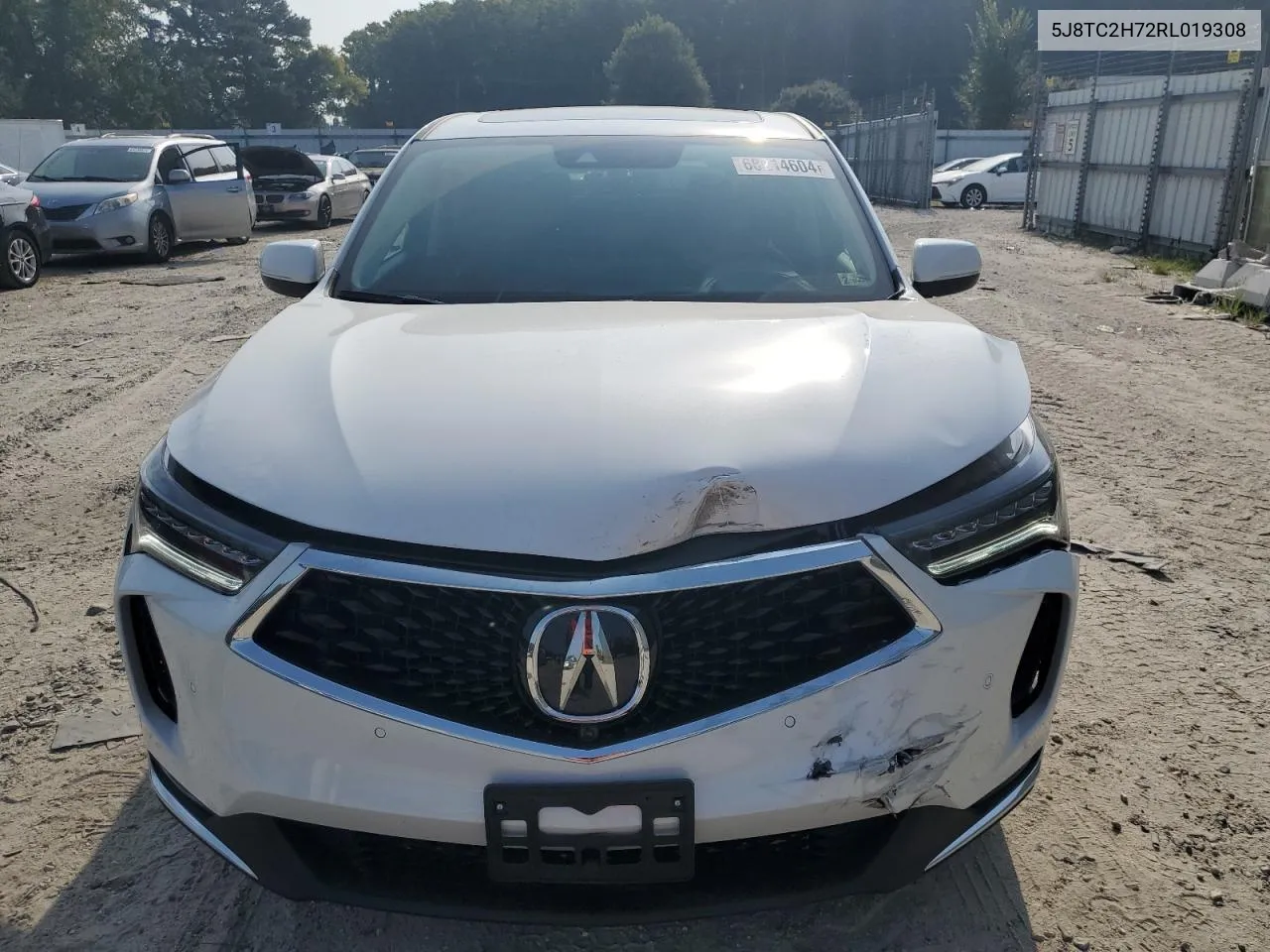 2024 Acura Rdx Advance VIN: 5J8TC2H72RL019308 Lot: 68214604