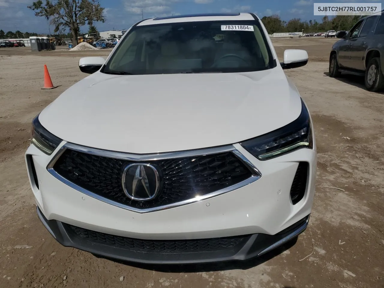 2024 Acura Rdx Advance VIN: 5J8TC2H77RL001757 Lot: 78311804