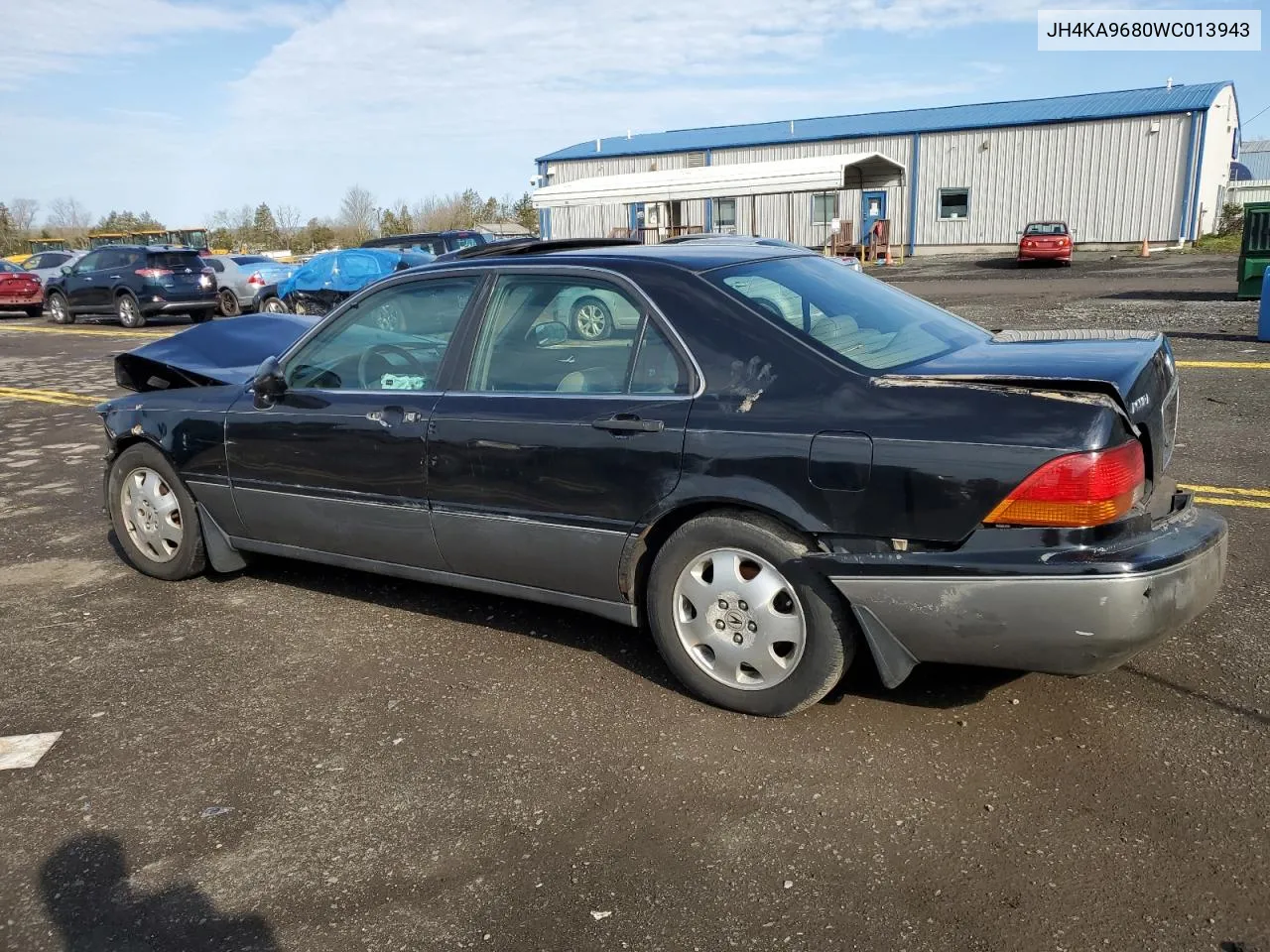 1998 Acura 3.5Rl Se VIN: JH4KA9680WC013943 Lot: 50281014