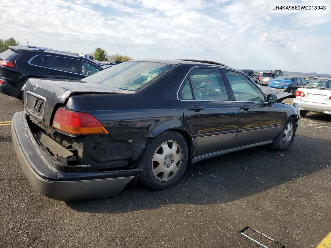 1998 Acura 3.5Rl Se VIN: JH4KA9680WC013943 Lot: 50281014