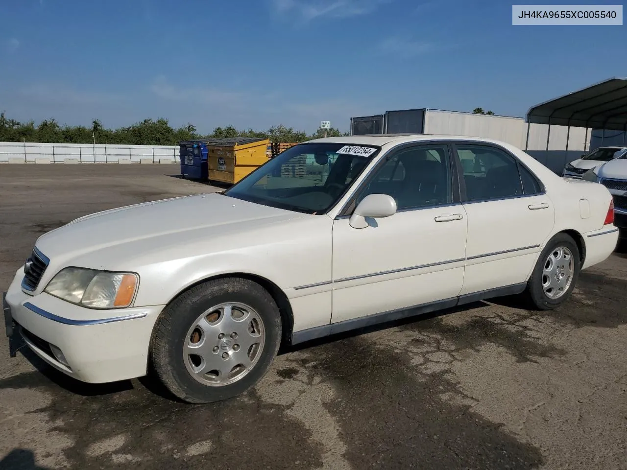 1999 Acura 3.5Rl VIN: JH4KA9655XC005540 Lot: 65012254