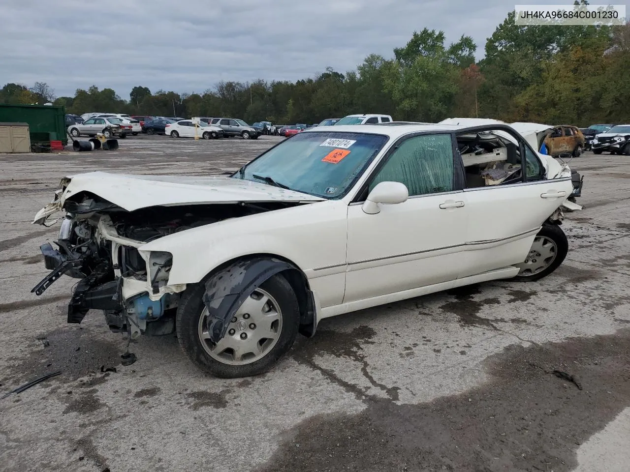 2004 Acura 3.5Rl VIN: JH4KA96684C001230 Lot: 74801074