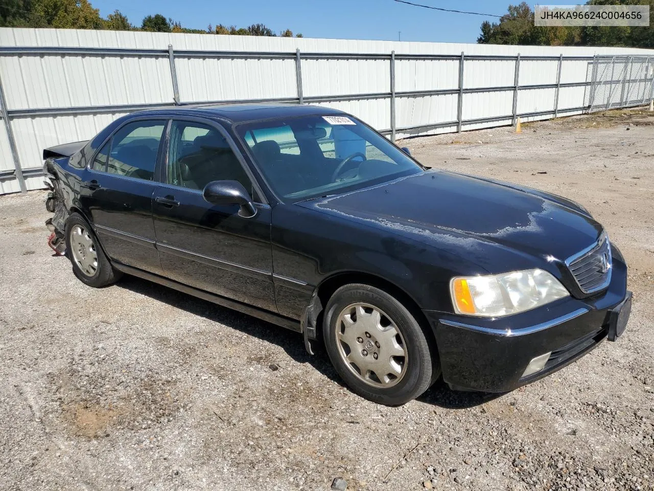 2004 Acura 3.5Rl VIN: JH4KA96624C004656 Lot: 77021014