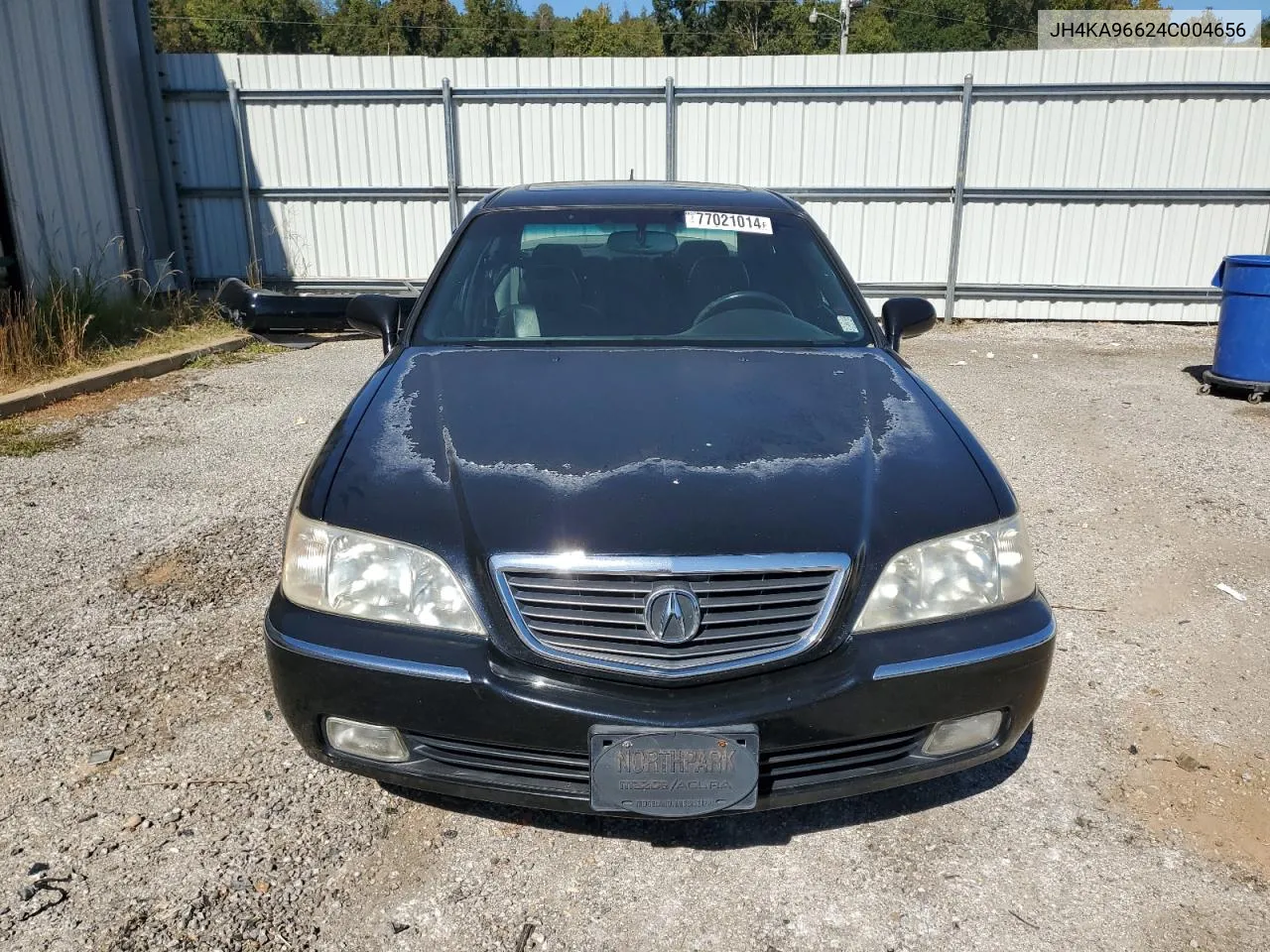 2004 Acura 3.5Rl VIN: JH4KA96624C004656 Lot: 77021014