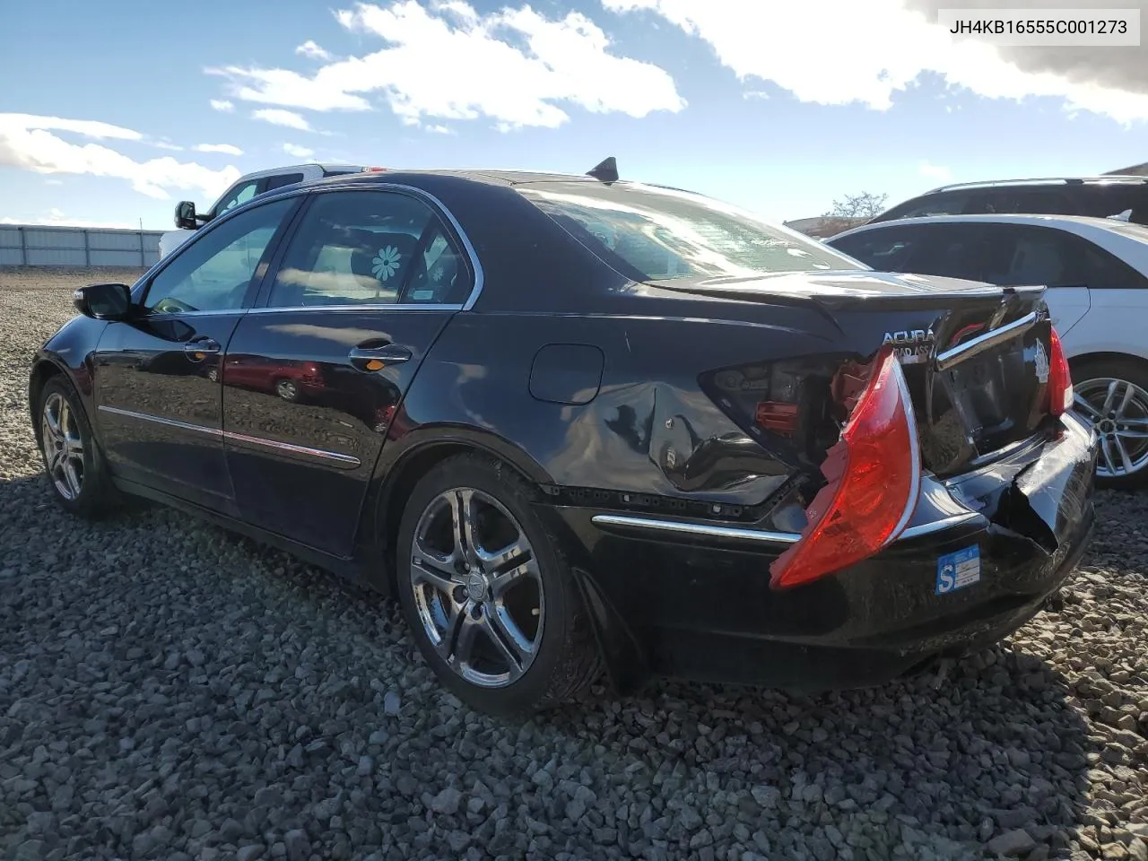 2005 Acura Rl VIN: JH4KB16555C001273 Lot: 42851524