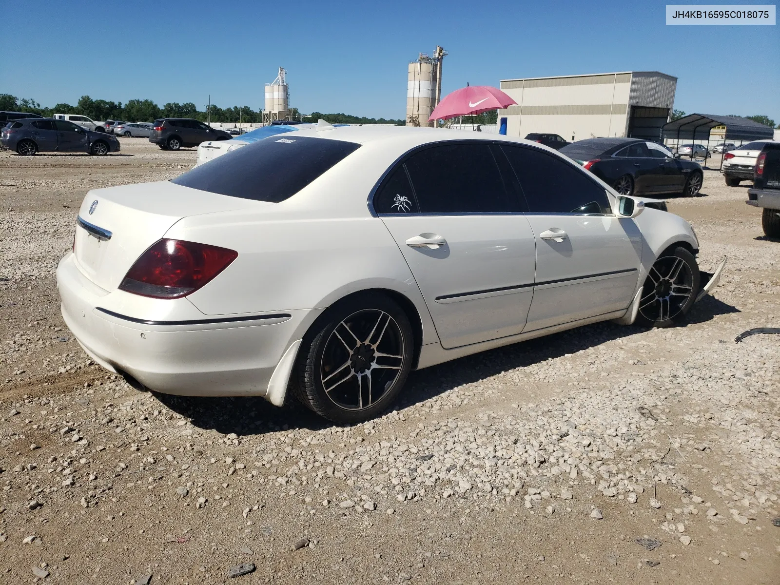 2005 Acura Rl VIN: JH4KB16595C018075 Lot: 57704694