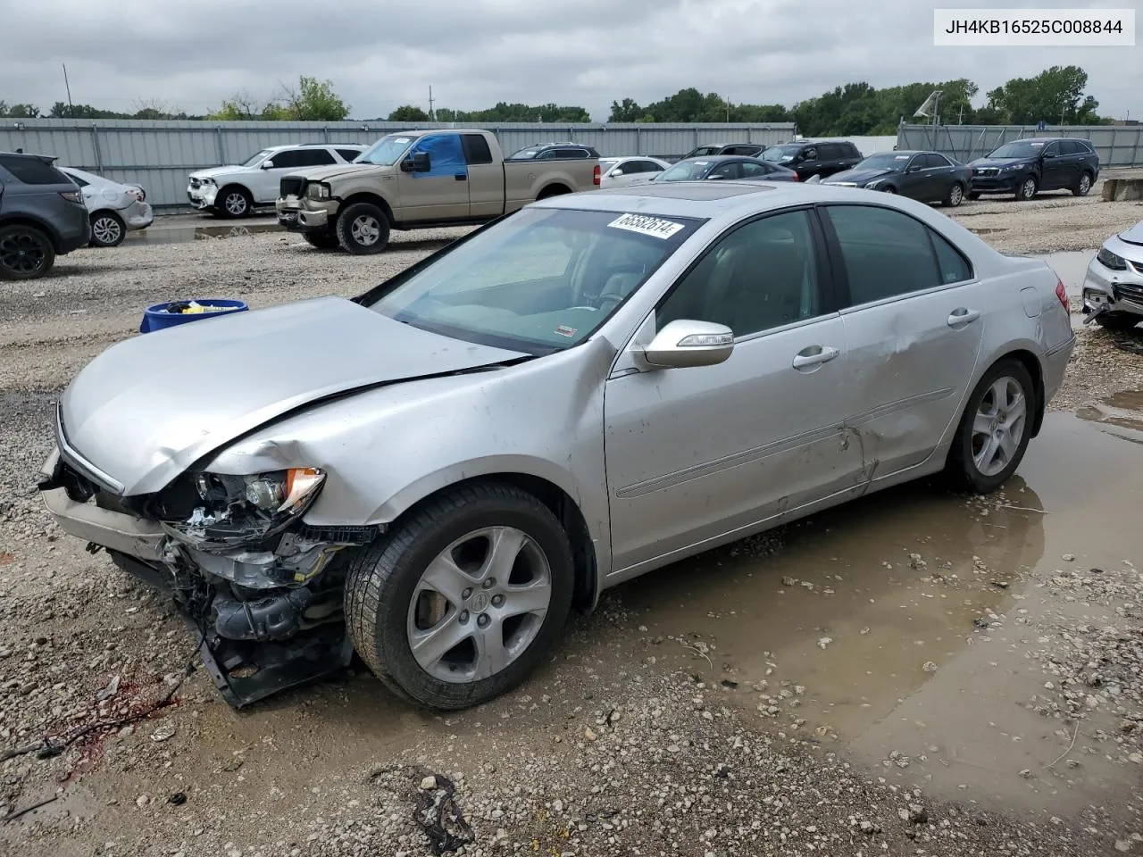 2005 Acura Rl VIN: JH4KB16525C008844 Lot: 66582614