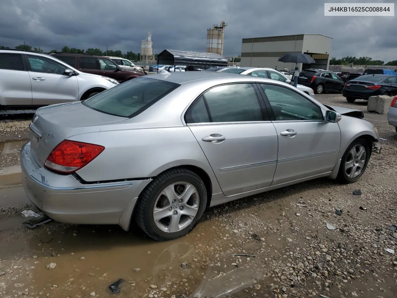 2005 Acura Rl VIN: JH4KB16525C008844 Lot: 66582614