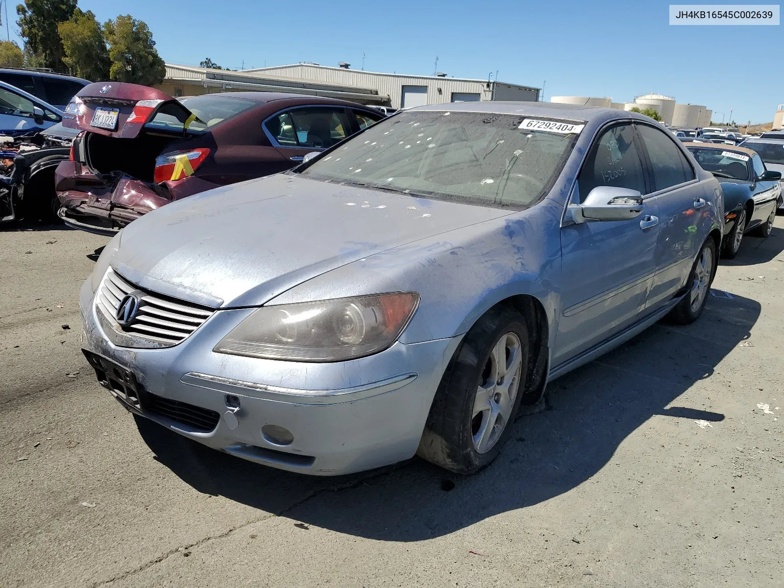 JH4KB16545C002639 2005 Acura Rl