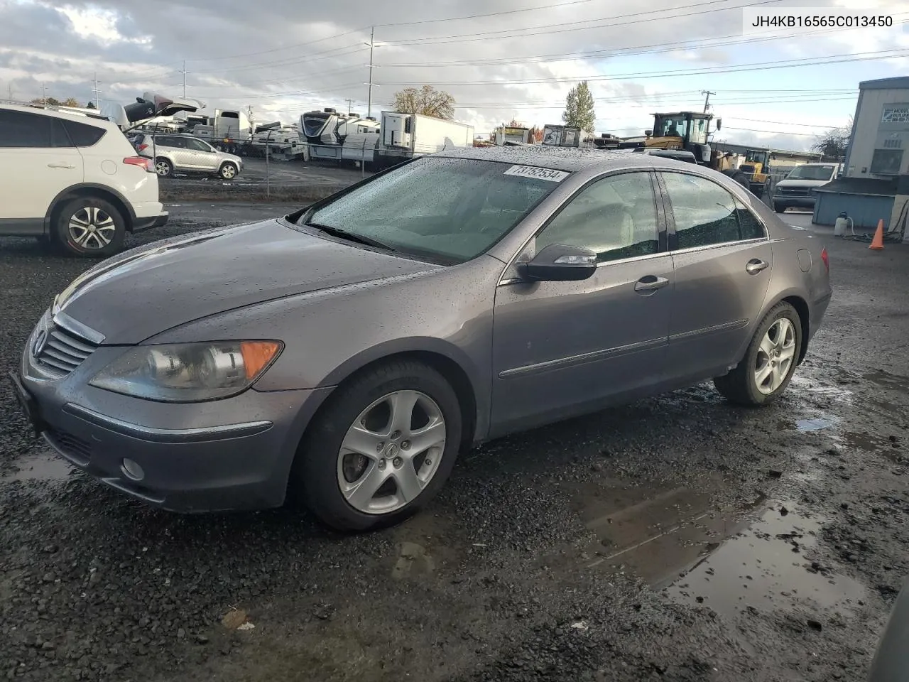 2005 Acura Rl VIN: JH4KB16565C013450 Lot: 73752534