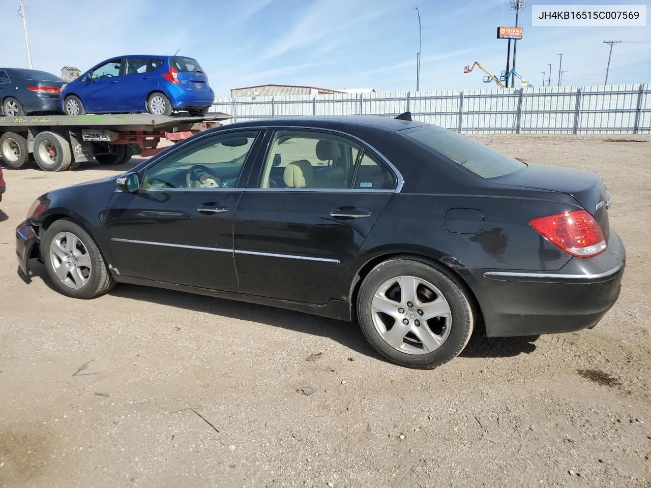 2005 Acura Rl VIN: JH4KB16515C007569 Lot: 73872854