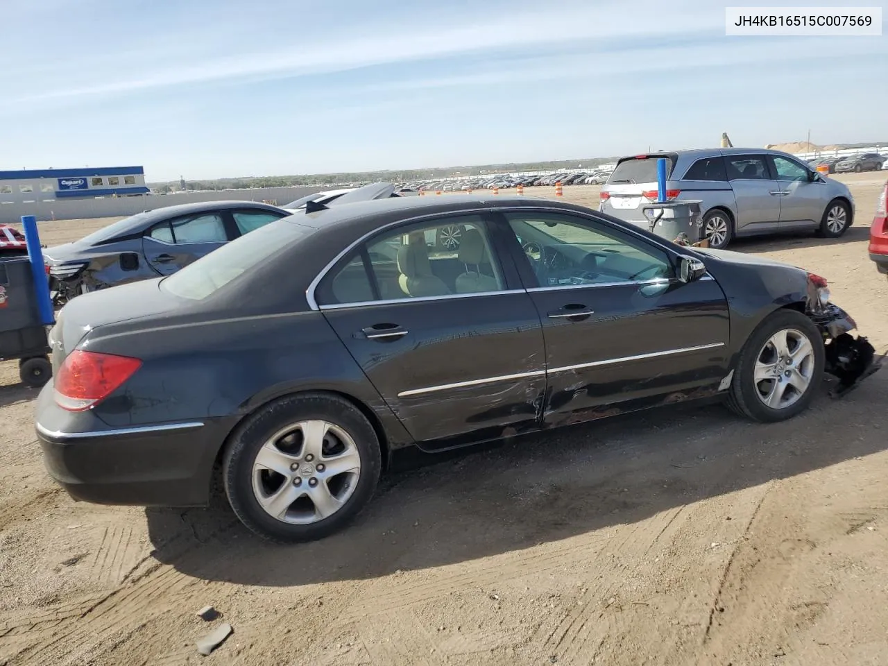 2005 Acura Rl VIN: JH4KB16515C007569 Lot: 73872854