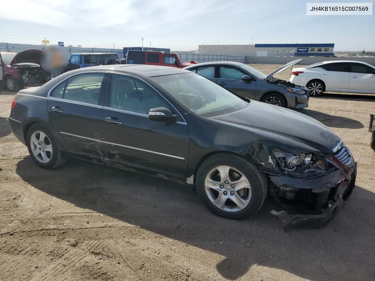 2005 Acura Rl VIN: JH4KB16515C007569 Lot: 73872854