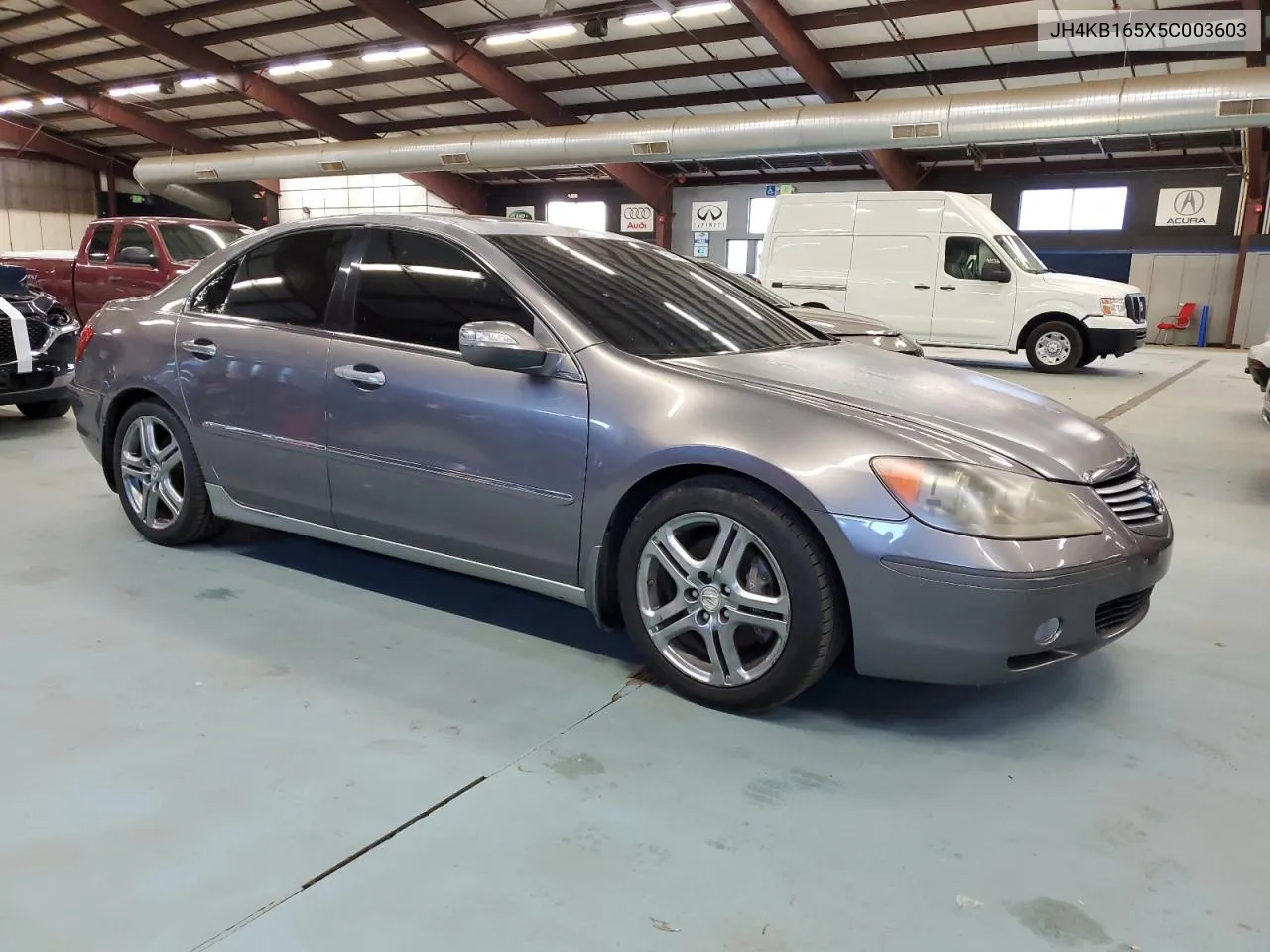 2005 Acura Rl VIN: JH4KB165X5C003603 Lot: 75848784