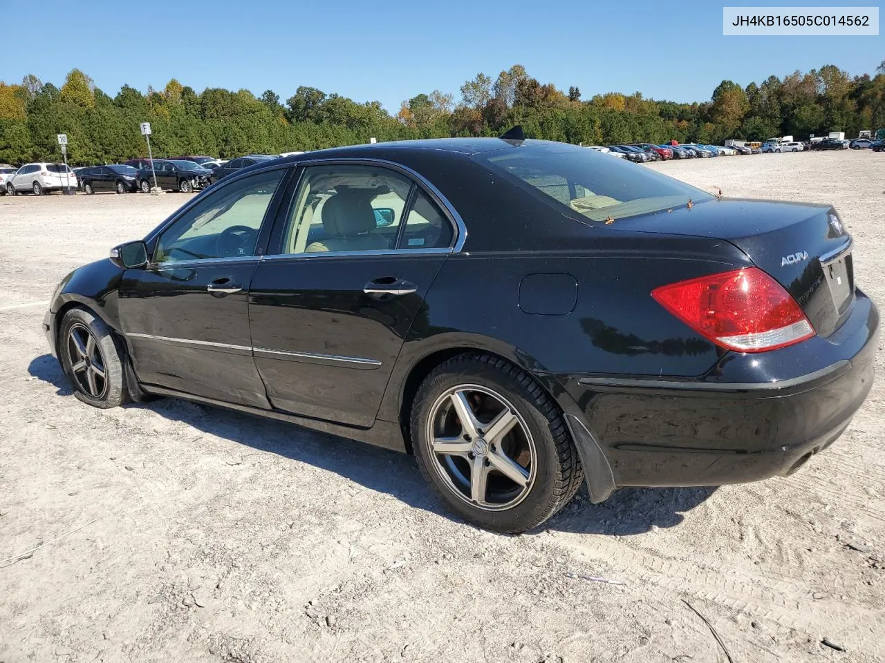 2005 Acura Rl VIN: JH4KB16505C014562 Lot: 76928914