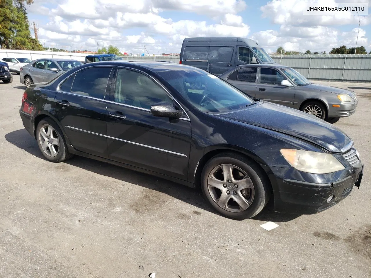 2005 Acura Rl VIN: JH4KB165X5C012110 Lot: 78218544