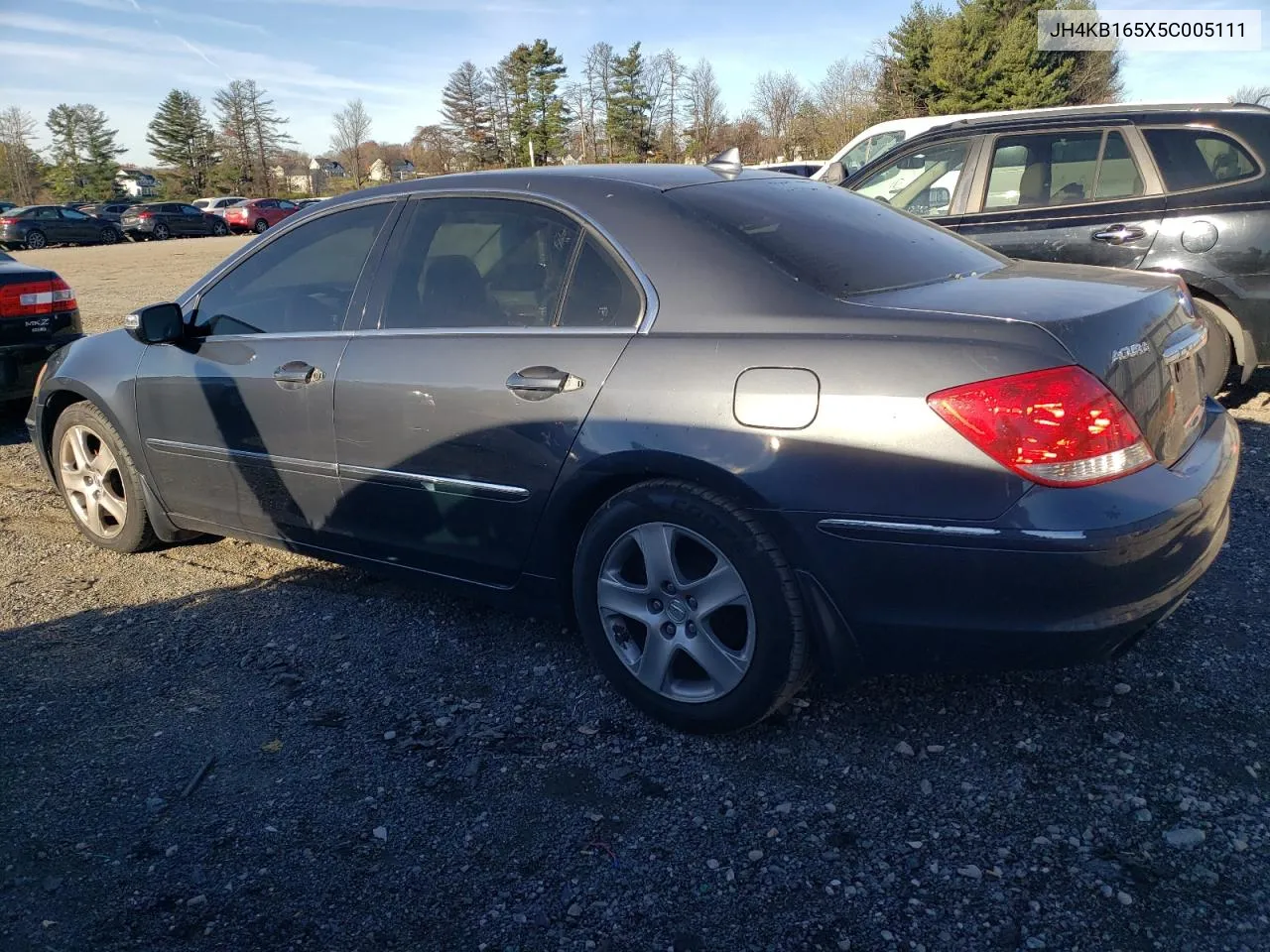 2005 Acura Rl VIN: JH4KB165X5C005111 Lot: 80429104