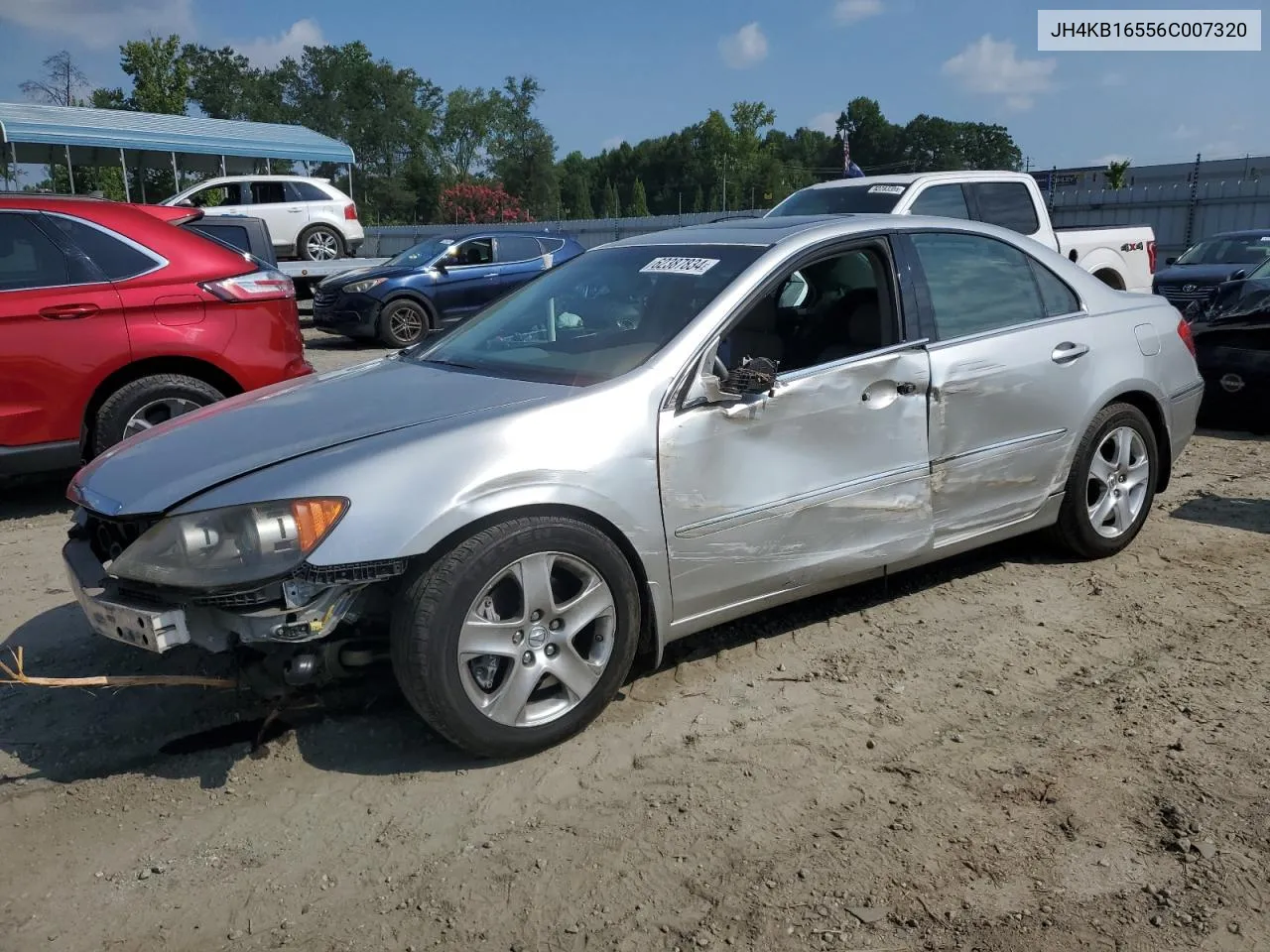 2006 Acura Rl VIN: JH4KB16556C007320 Lot: 62387834