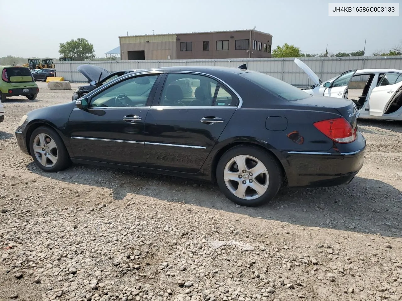 2006 Acura Rl VIN: JH4KB16586C003133 Lot: 63238494