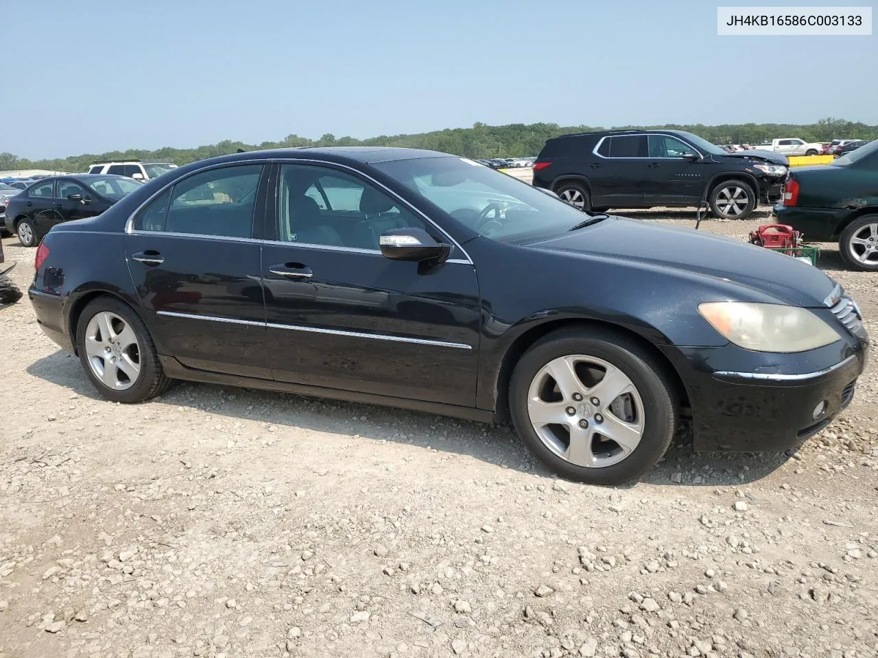 2006 Acura Rl VIN: JH4KB16586C003133 Lot: 63238494