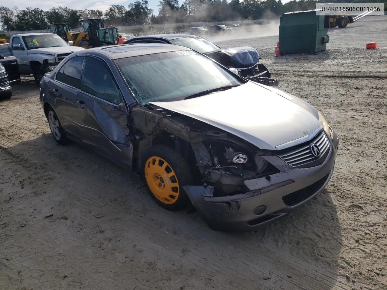 2006 Acura Rl VIN: JH4KB16506C011436 Lot: 69774944