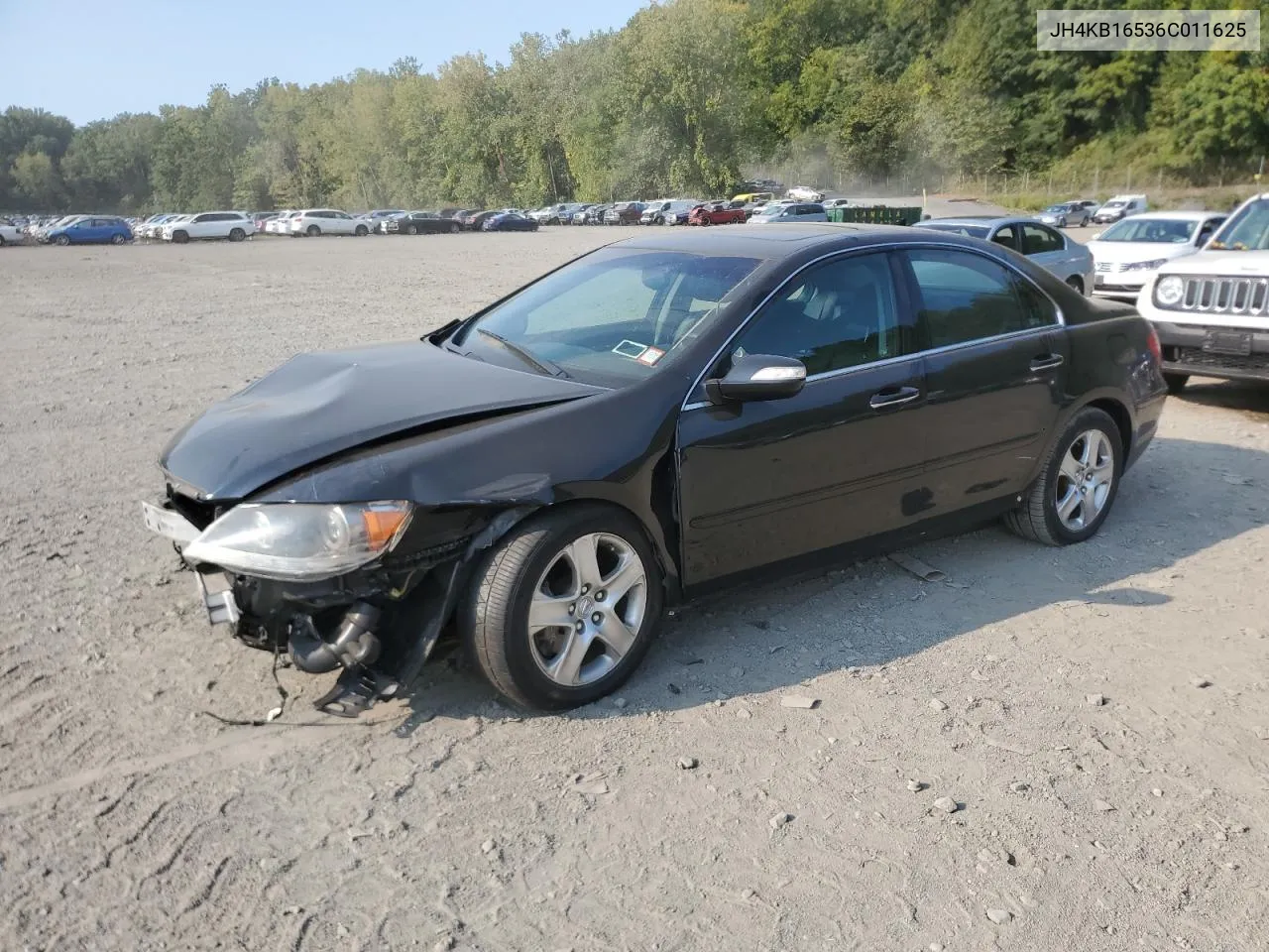 2006 Acura Rl VIN: JH4KB16536C011625 Lot: 71361804