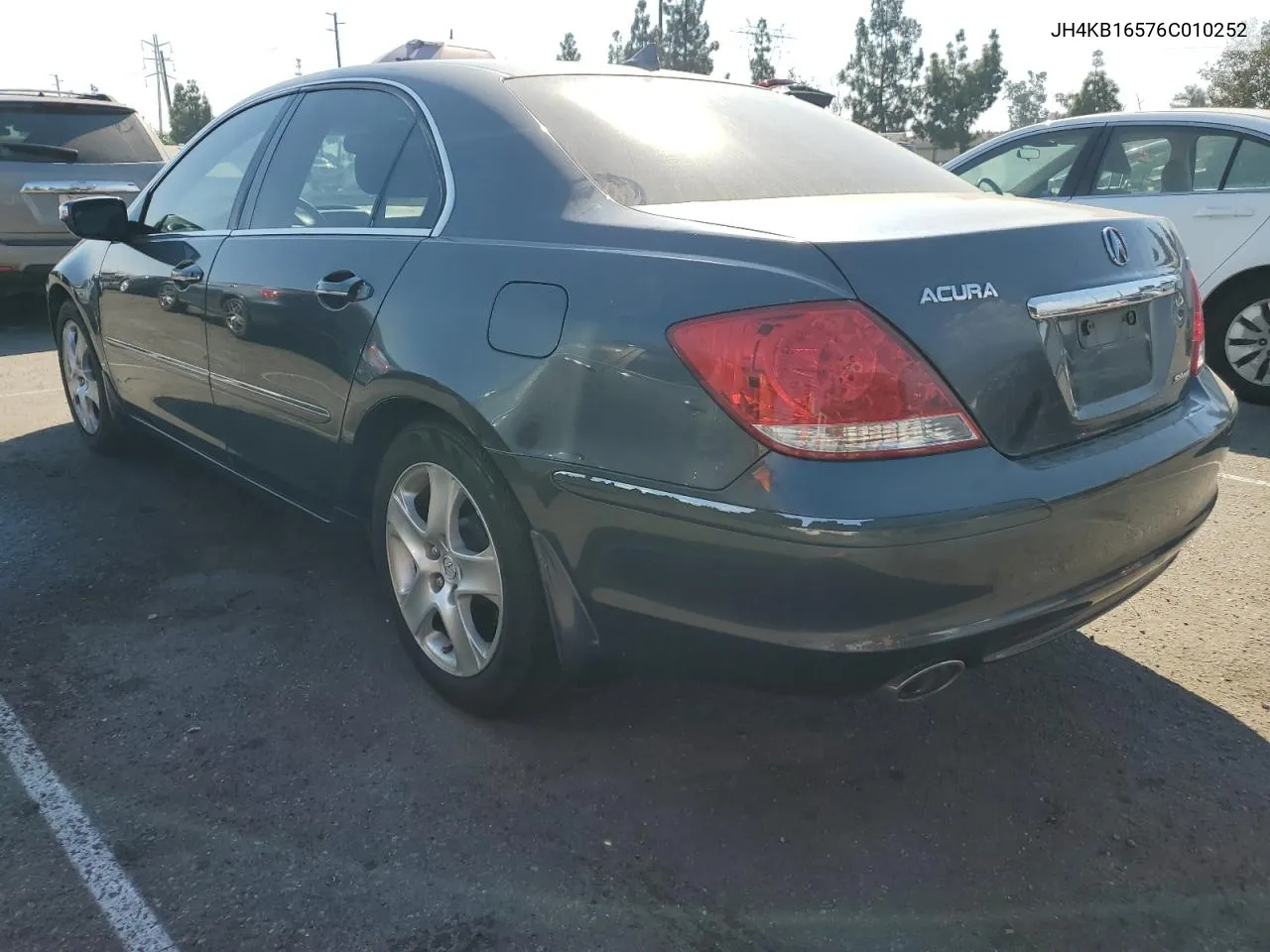 2006 Acura Rl VIN: JH4KB16576C010252 Lot: 73390314