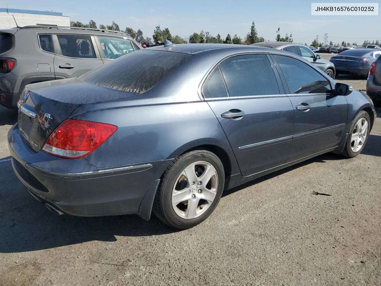 2006 Acura Rl VIN: JH4KB16576C010252 Lot: 73390314