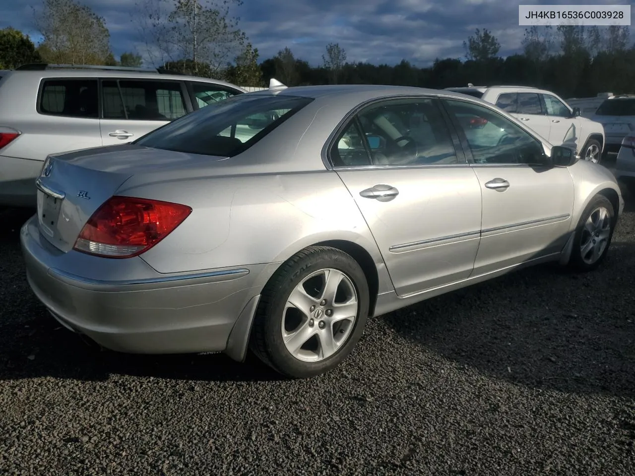 2006 Acura Rl VIN: JH4KB16536C003928 Lot: 74530544