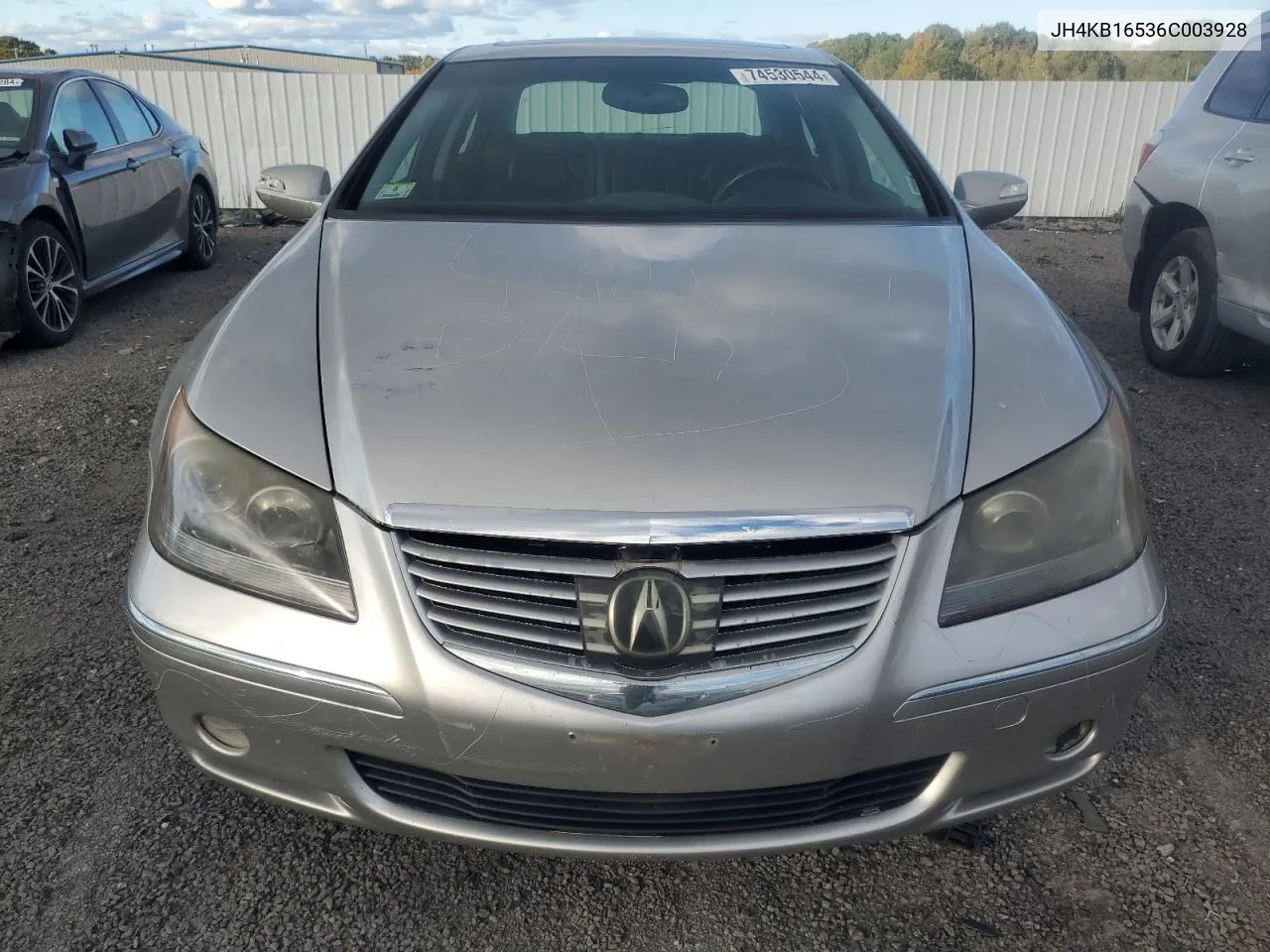 2006 Acura Rl VIN: JH4KB16536C003928 Lot: 74530544