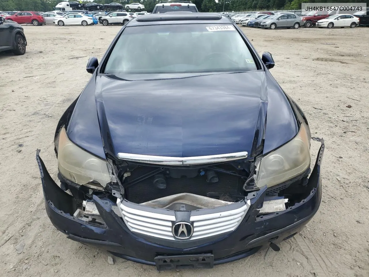 JH4KB16647C004743 2007 Acura Rl