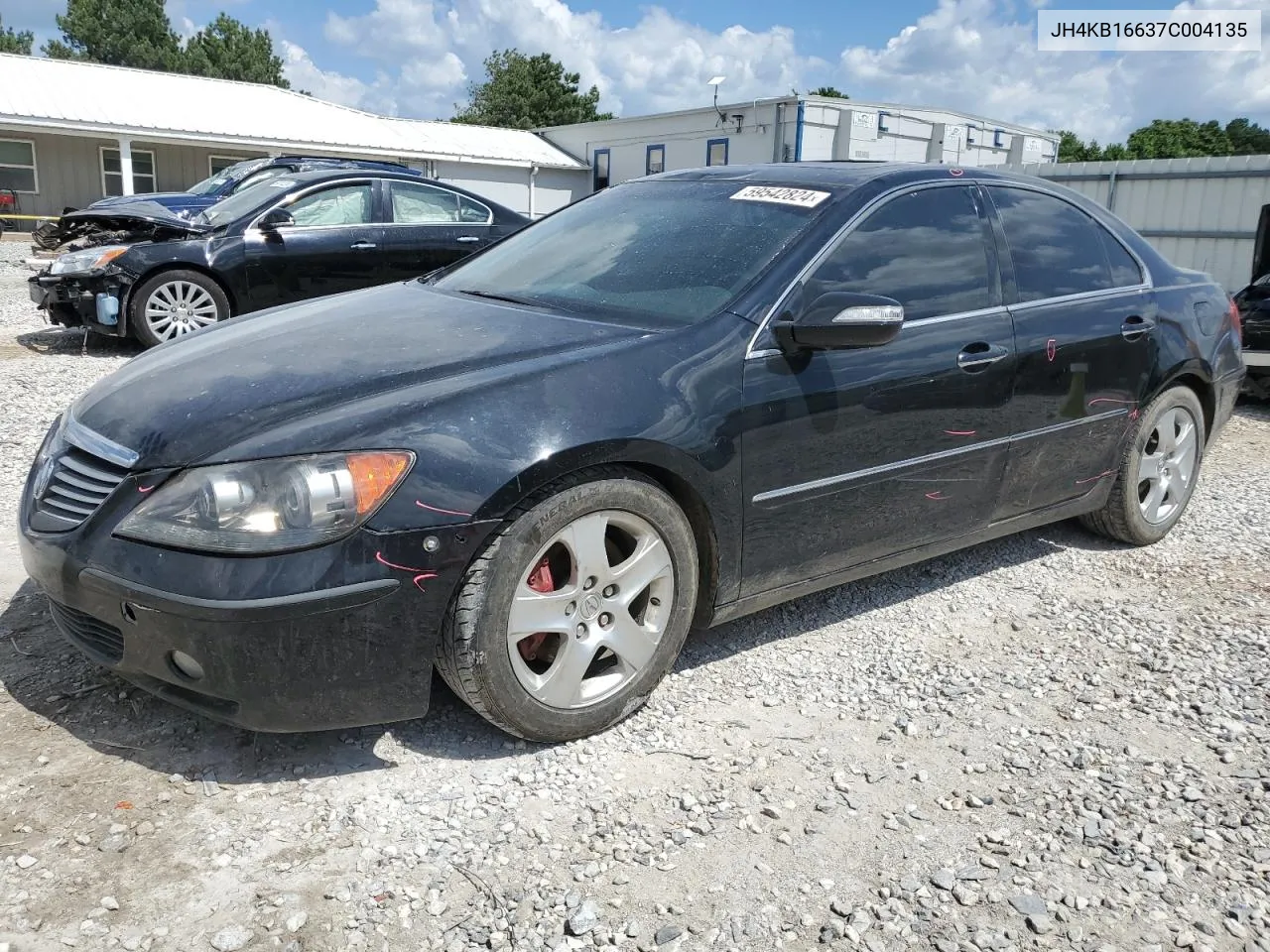 2007 Acura Rl VIN: JH4KB16637C004135 Lot: 67816954