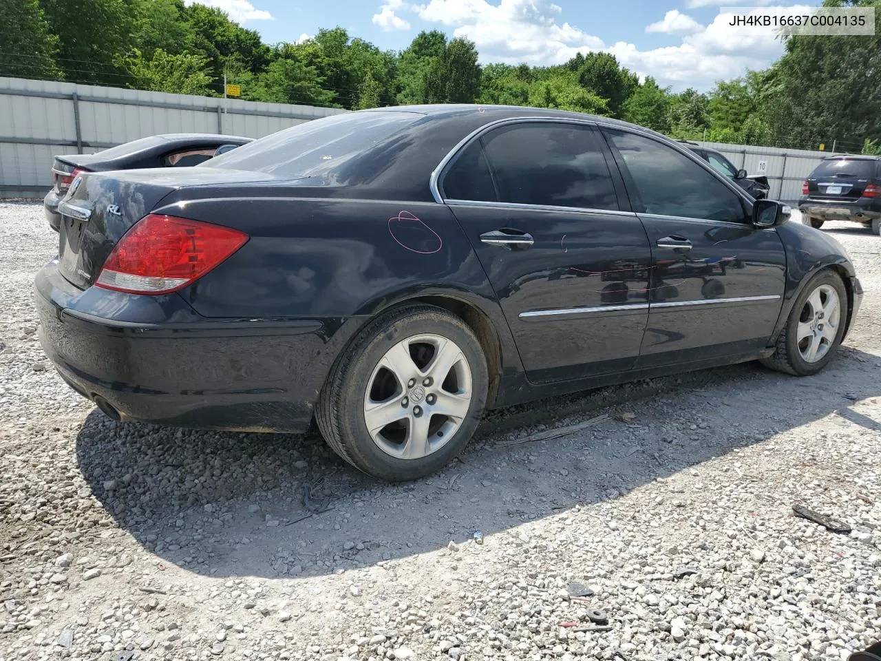 2007 Acura Rl VIN: JH4KB16637C004135 Lot: 67816954