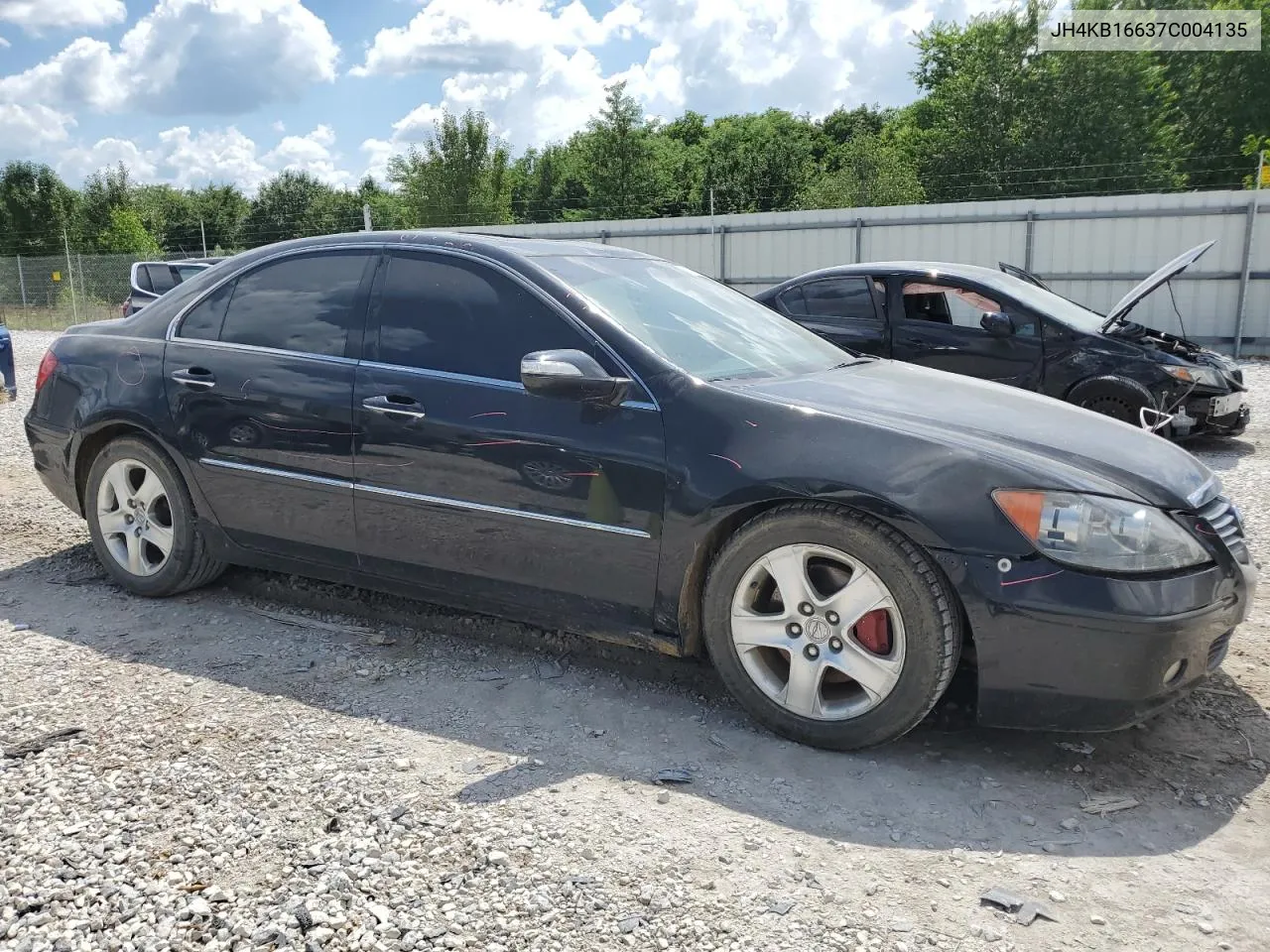 2007 Acura Rl VIN: JH4KB16637C004135 Lot: 67816954