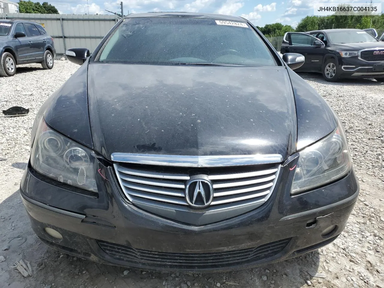 2007 Acura Rl VIN: JH4KB16637C004135 Lot: 67816954