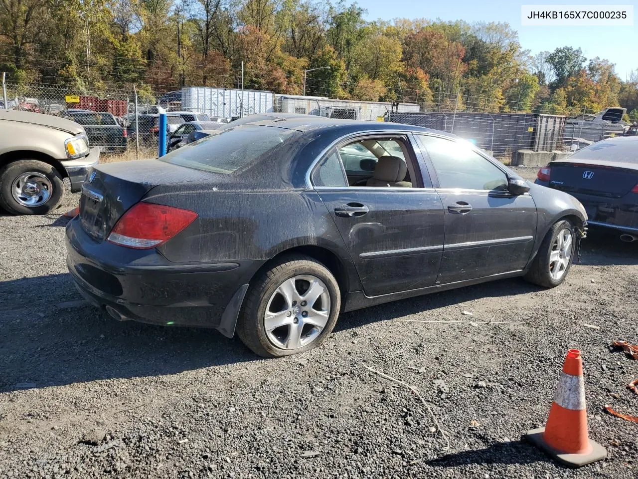 2007 Acura Rl VIN: JH4KB165X7C000235 Lot: 76691284