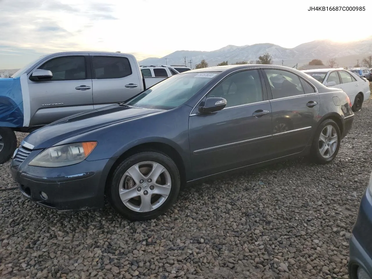 2007 Acura Rl VIN: JH4KB16687C000985 Lot: 79757634